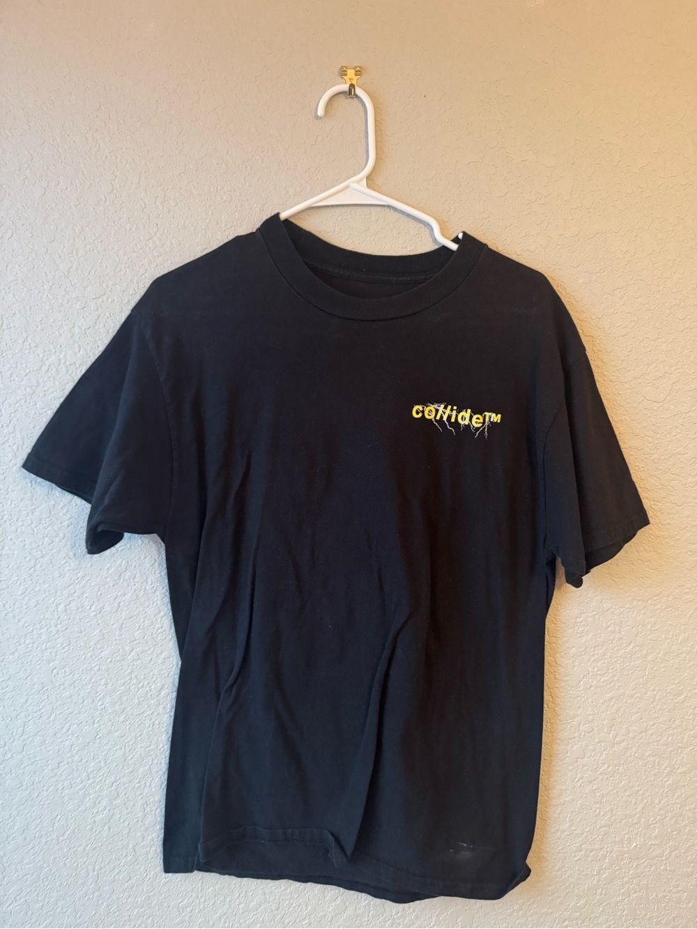 Black Graphic Men's T‑Shirt